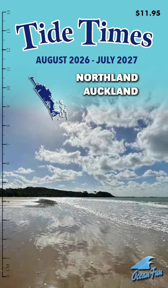 Cover of the Tide Times Pocketbook — Northland & Auckland edition